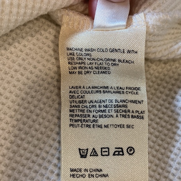 Pilcro Embroidered Thermal Top - Picture 12 of 16